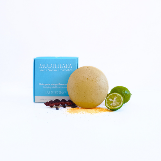 I'M STRONG Purifying face cleansing bar 80gr